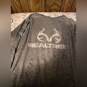 Grey realtree hoodie